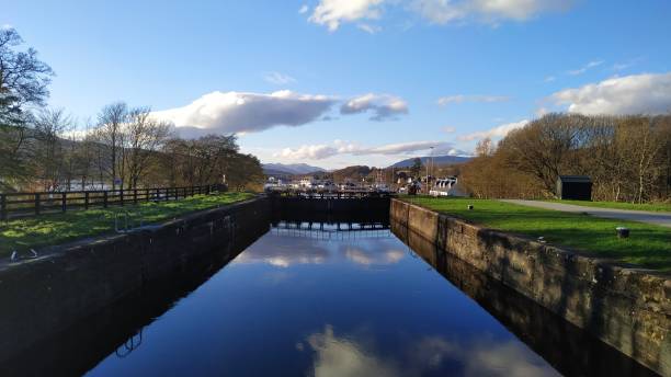 istock Ben Nevis and Caledonian canal 1442183141