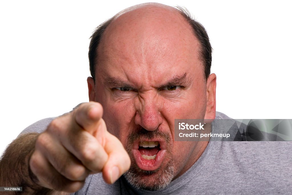 Anger - Foto de stock de Raiva - Emoção negativa royalty-free