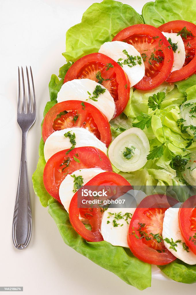 Ensalada Caprese - Foto de stock de Aceite de oliva libre de derechos