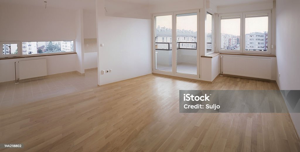 Empty flat Empty flat ready to move in Apartment Stock Photo