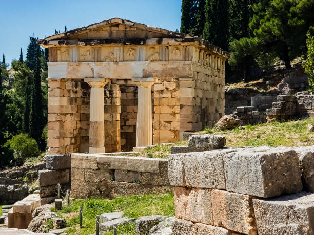istock Reconstructed Treasury of the Athenians 1442190095