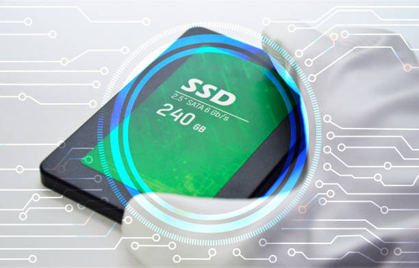 istock SSD hard drives are popular these days. because it works fast, ssd on a white background 1442190176