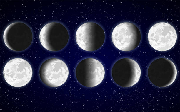 Free Stock Photo of Blood moon during a lunar eclipse in a starry sky ...