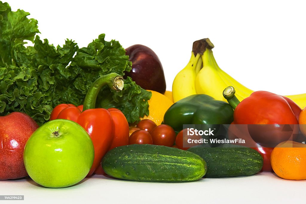 Frutos e produtos hortícolas - Royalty-free Alface Foto de stock