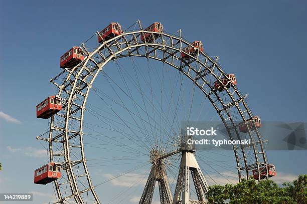 Prater Großer Old Riesenrad In Wien Österreich Stockfoto und mehr Bilder von Wien - Österreich - Wien - Österreich, Riesenrad, Parkanlage