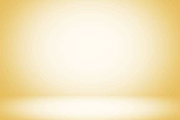 istock Beige Luxury Gradient Background with Light from the Top, Suitable for Presentation and Backdrop. 1442199614