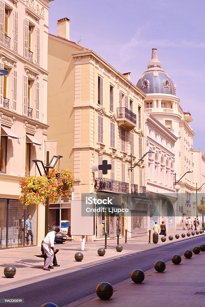 Escena de la calle de Cannes, Francia - Foto de stock de Cannes libre de derechos