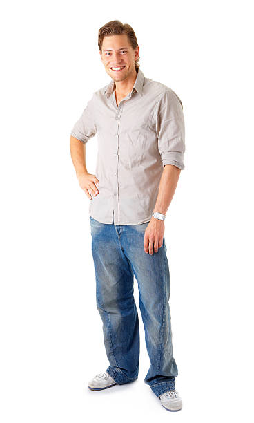 istock Happy and satisfied young man 144220527