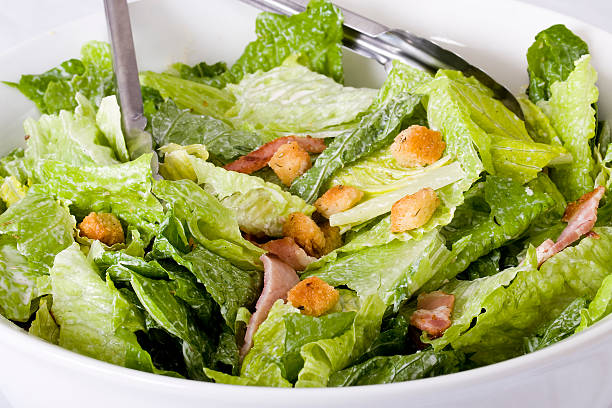 Caesar Salad stock photo