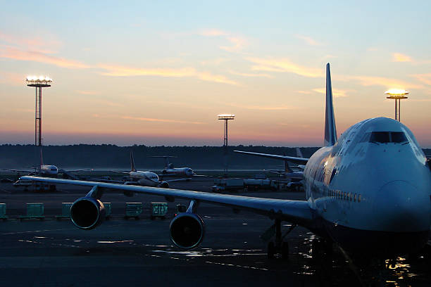 istock Morning Airport 144220641