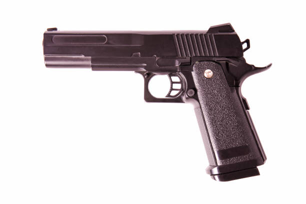 istock Children's toy air pistol 1442207869