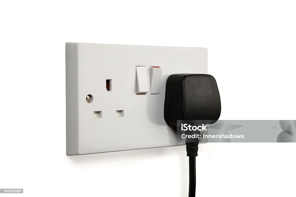 Socket'no - Royalty-free Botão - Peça de Máquina Foto de stock