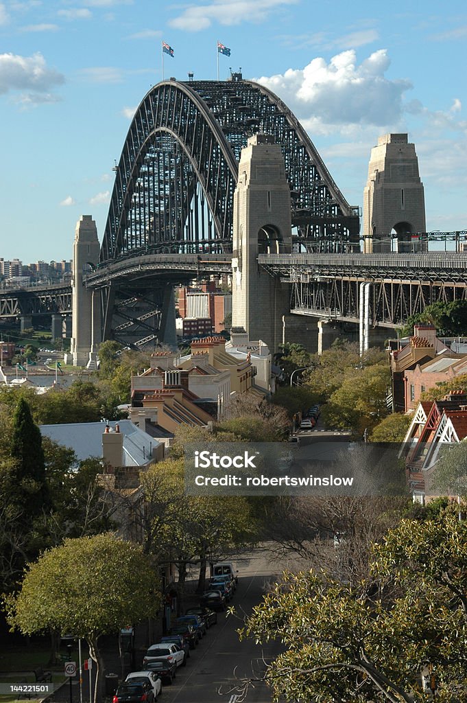 Ponte do Porto de Sydney - Royalty-free Arco - Caraterística arquitetural Foto de stock