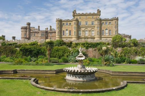 Culzean castle situated on Scotlands Ayrshire coast  with a history dating back to the 15th Century.