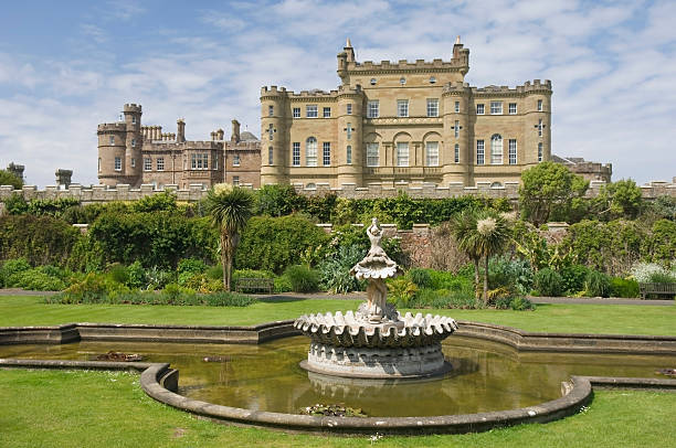 Culzean Castle Culzean castle situated on Scotlands Ayrshire coast  with a history dating back to the 15th Century. national trust photos stock pictures, royalty-free photos & images