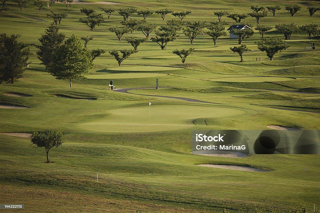 Ernte-Golfplatz - Lizenzfrei Golf Stock-Foto