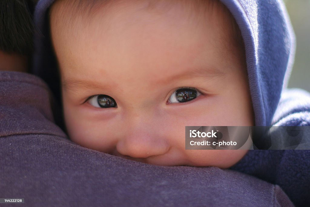 Szczęśliwy 6 miesięcy mieszane dziecka - Zbiór zdjęć royalty-free (Azjaci)