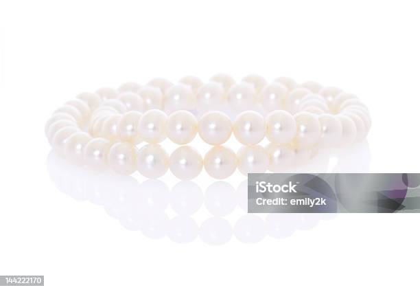 Pearl Necklace Stock Photo - Download Image Now - Bead, Bride, Close To