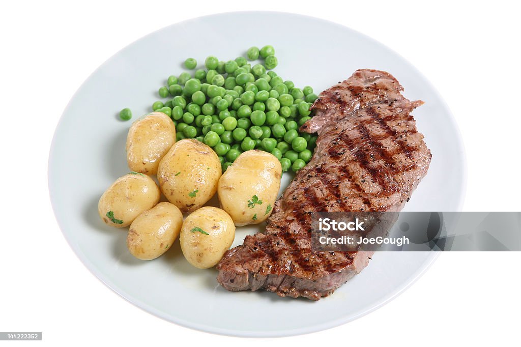 Jantar com carne - Foto de stock de Alimentação Saudável royalty-free