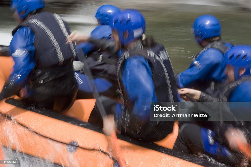 Trabalho de Equipa em águas bravas - Royalty-free Ao Ar Livre Foto de stock