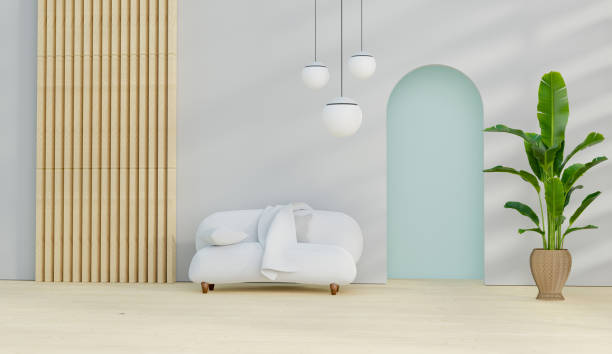 istock white and clean room mock up design 1442227094
