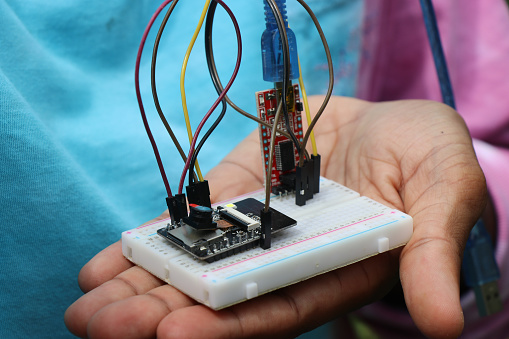 Breadboard Project Or Micro Controller Project With Programmable ...