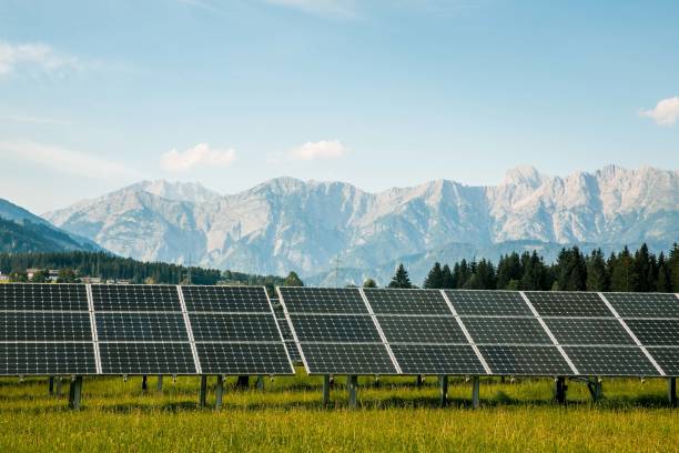 istock solar panels on the field 1442232742