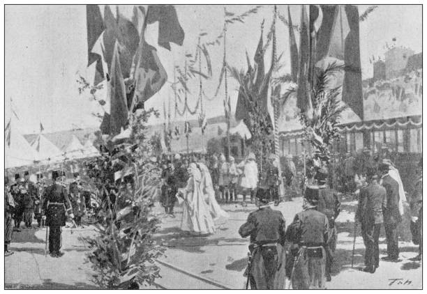 istock Antique image: Visit of Emperor Wilhelm II in Holy Land, Aleppo 1442245195