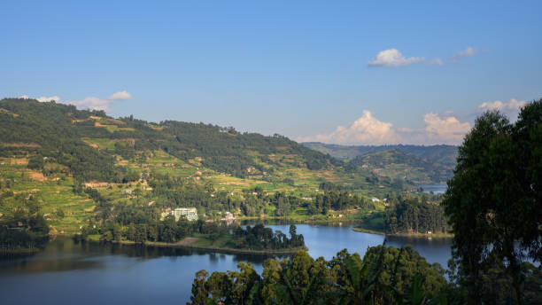 istock Lake Bunyonyi on a sunny day in June 1442246138