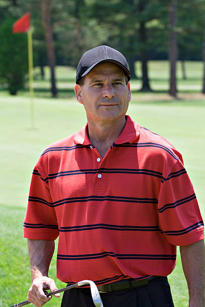 Golfer Portrait stock photo