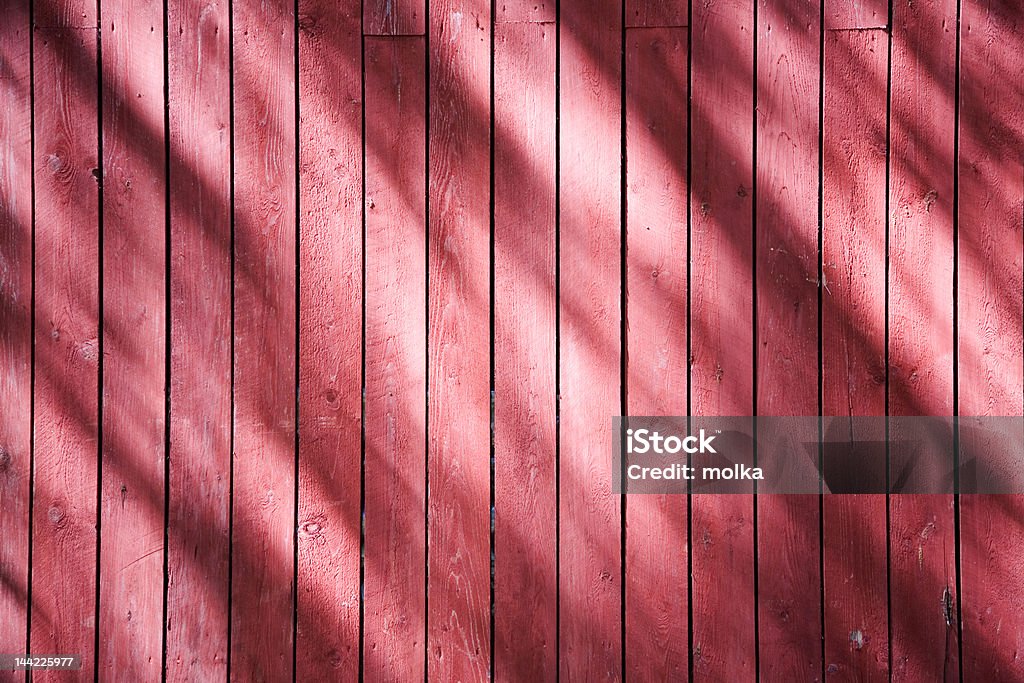 Parede de madeira vermelho - Royalty-free Abstrato Foto de stock