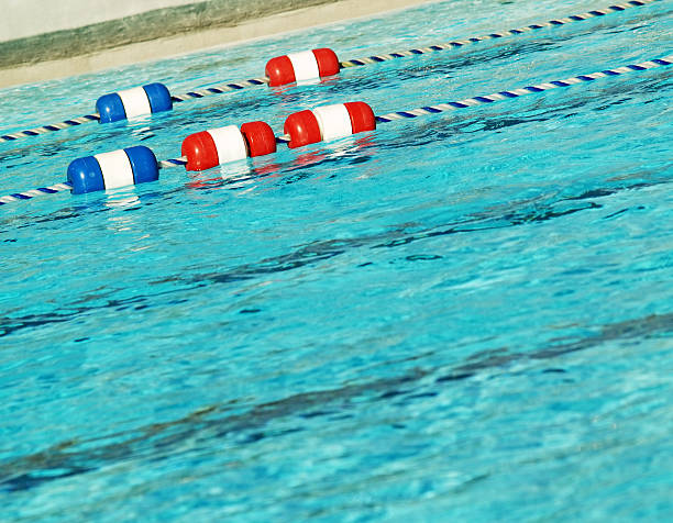 istock pool with swim lanes 144226210