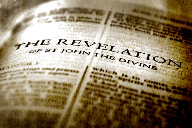Bible New Testament Christian Gospel Revelations Old Textured Paper Bible New Testament Christian Teachings Gospel Revelations old textured paper new testament stock pictures, royalty-free photos & images