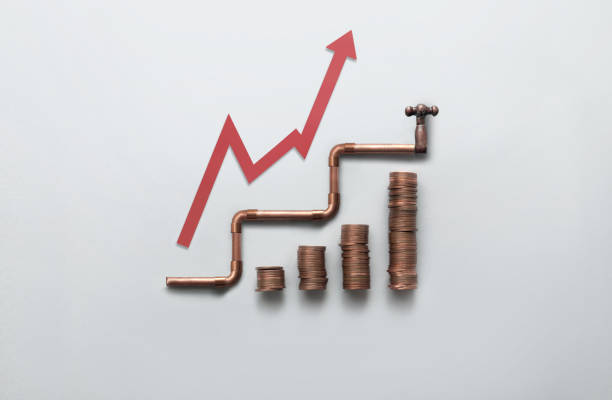 istock Rising energy bills and costs concept 1442264777