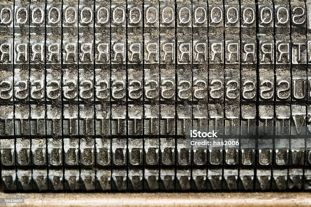 Lettres en arrière - Photo de Lettre R libre de droits