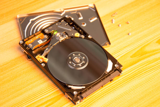 istock 2.5-inch hard disk drive is the part that is used to store data or is called a hard disk as well. 1442266757