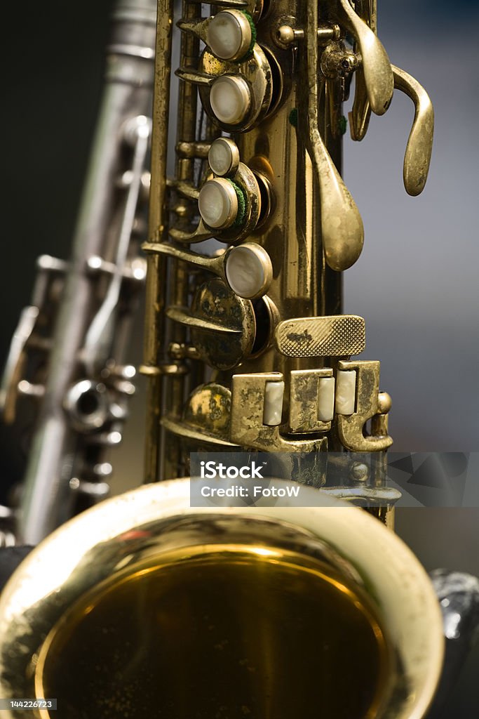Saxophon - Lizenzfrei Alt Stock-Foto
