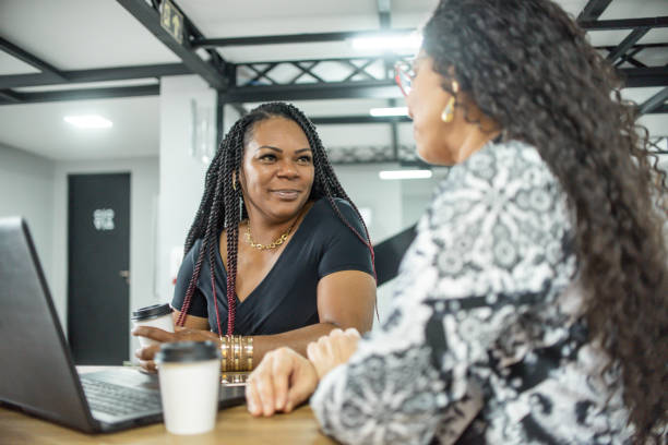istock Business meeting in a coworking space 1442269445