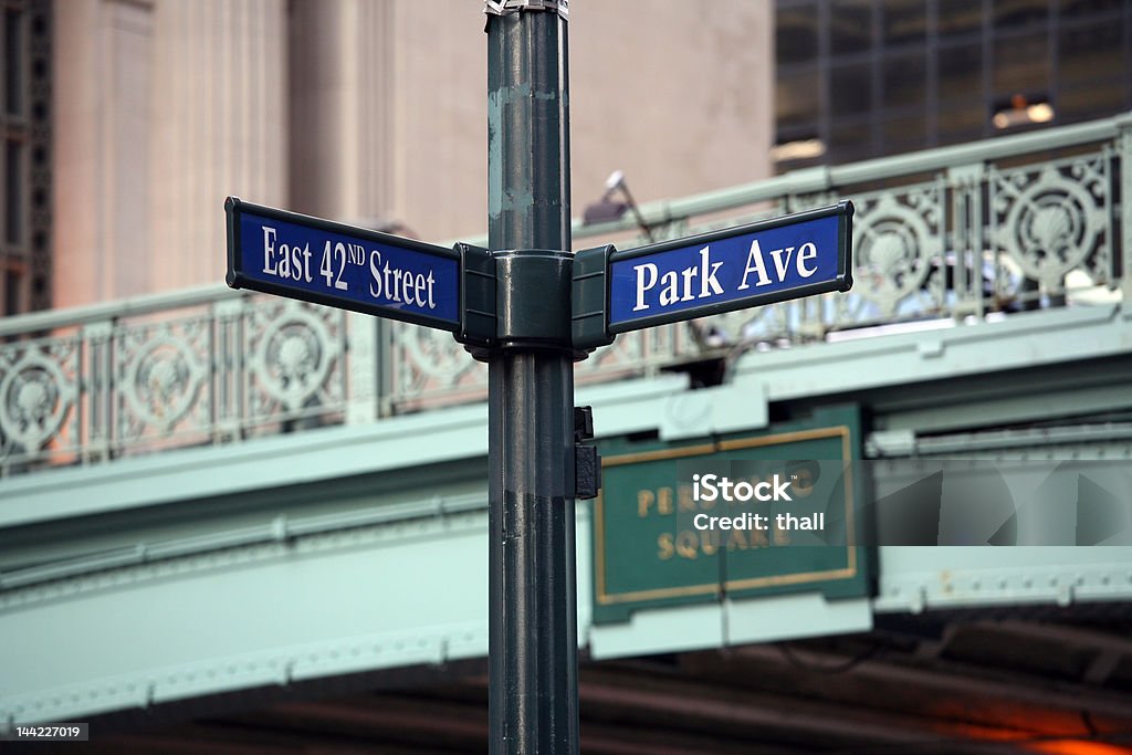 42 nd street und Park Av - Lizenzfrei New York City Stock-Foto