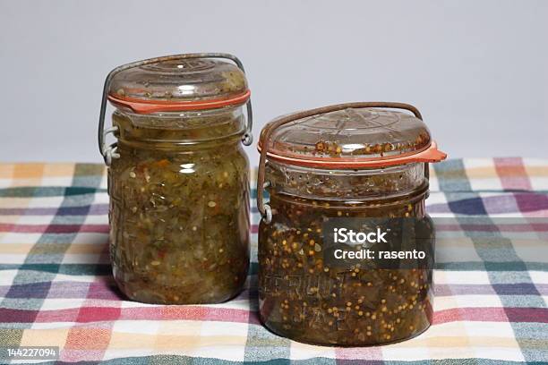 Home Made Relish Stock Photo - Download Image Now - Airtight, Can, Canned Food