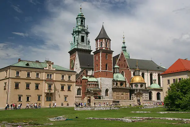 The Royal Castle and the Cathedral are situated on Wawel Hill. Polish Royalty and many distinguished Poles are interred in the Cathedral and royal coronations took place there.