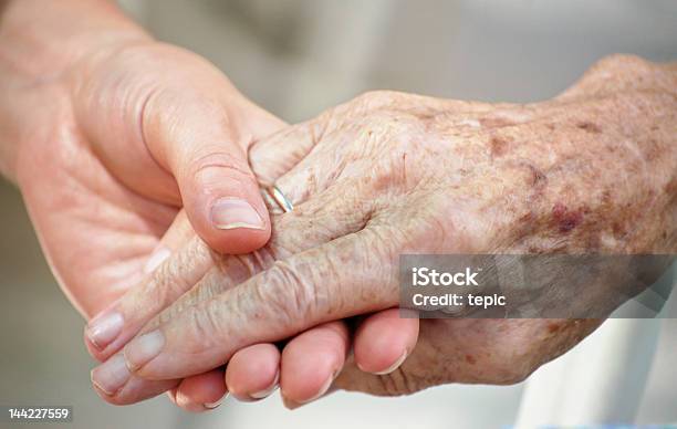 Old And Young Stock Photo - Download Image Now - Guidance, A Helping Hand, Adult