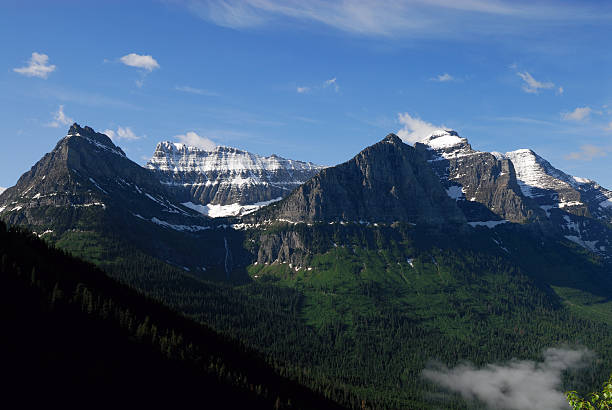 istock Mountains in Glacier National Park 144227620