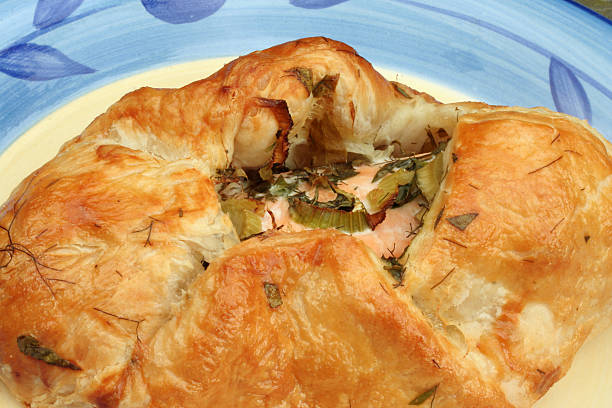 salmon in crust