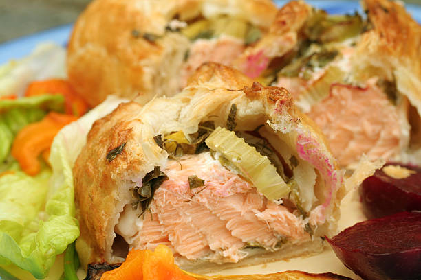salmon in crust