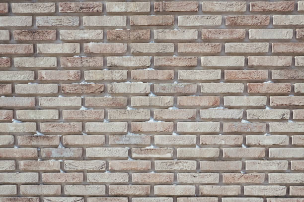 istock Background. Brick wall. Clinker clay brickwork. red brick wall background, wide panorama of masonry. Brown brick wall texture background 1442290328
