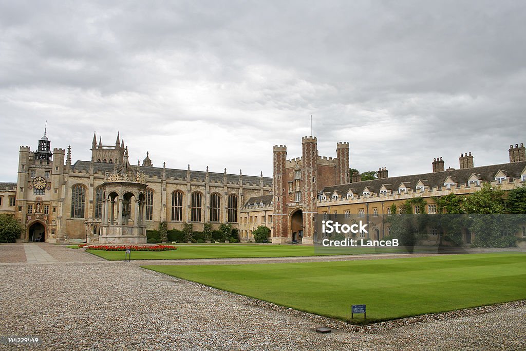 Universidade de Cambridge - Royalty-free Trinity College - Universidade de Cambridge Foto de stock