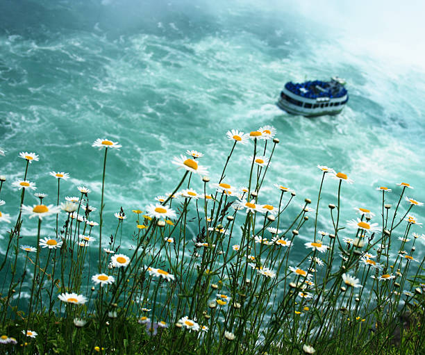 Maid of the Mist, A different perspective stock photo