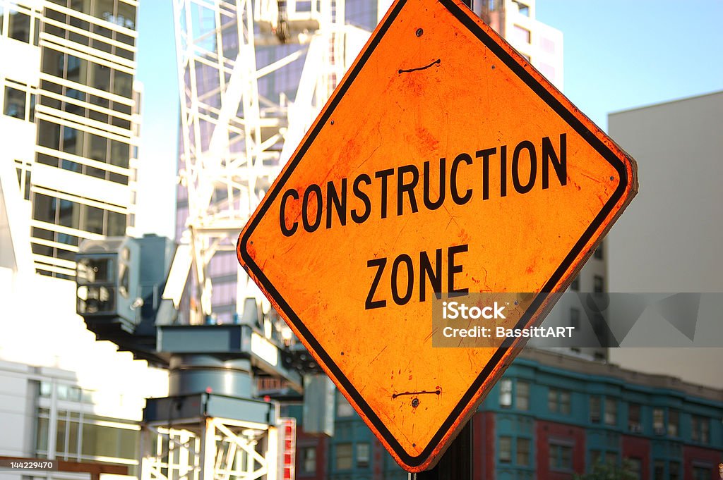 Zona de construcción - Foto de stock de Aire libre libre de derechos