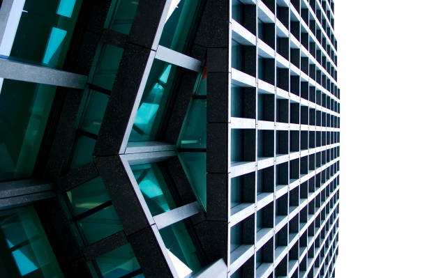 istock Architectural details of modern building. 1442295665